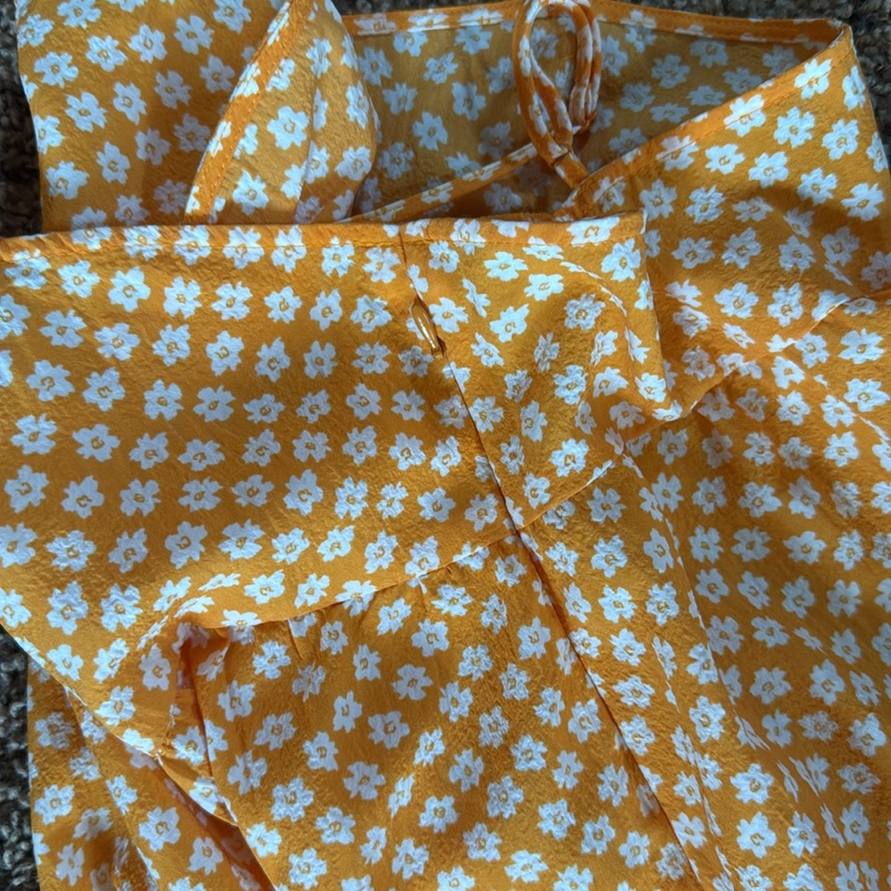 UTK Game Day Orange Floral Dress - Picture 3 of 4